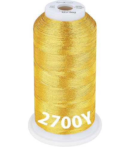 Amazon.com: Tacony Corporation Madeira Metallic Thread 200 Meters-Gold